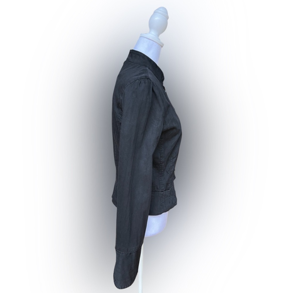 Ben Sherman Women’s Black Cotton Jacket Size Medium - Picture 4 of 8